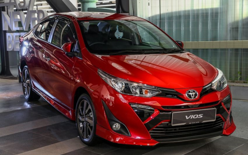 Cho thuê xe tự lái 4 chỗ Toyota Vios